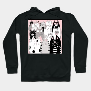 A Bunch of Cool Cats Hoodie